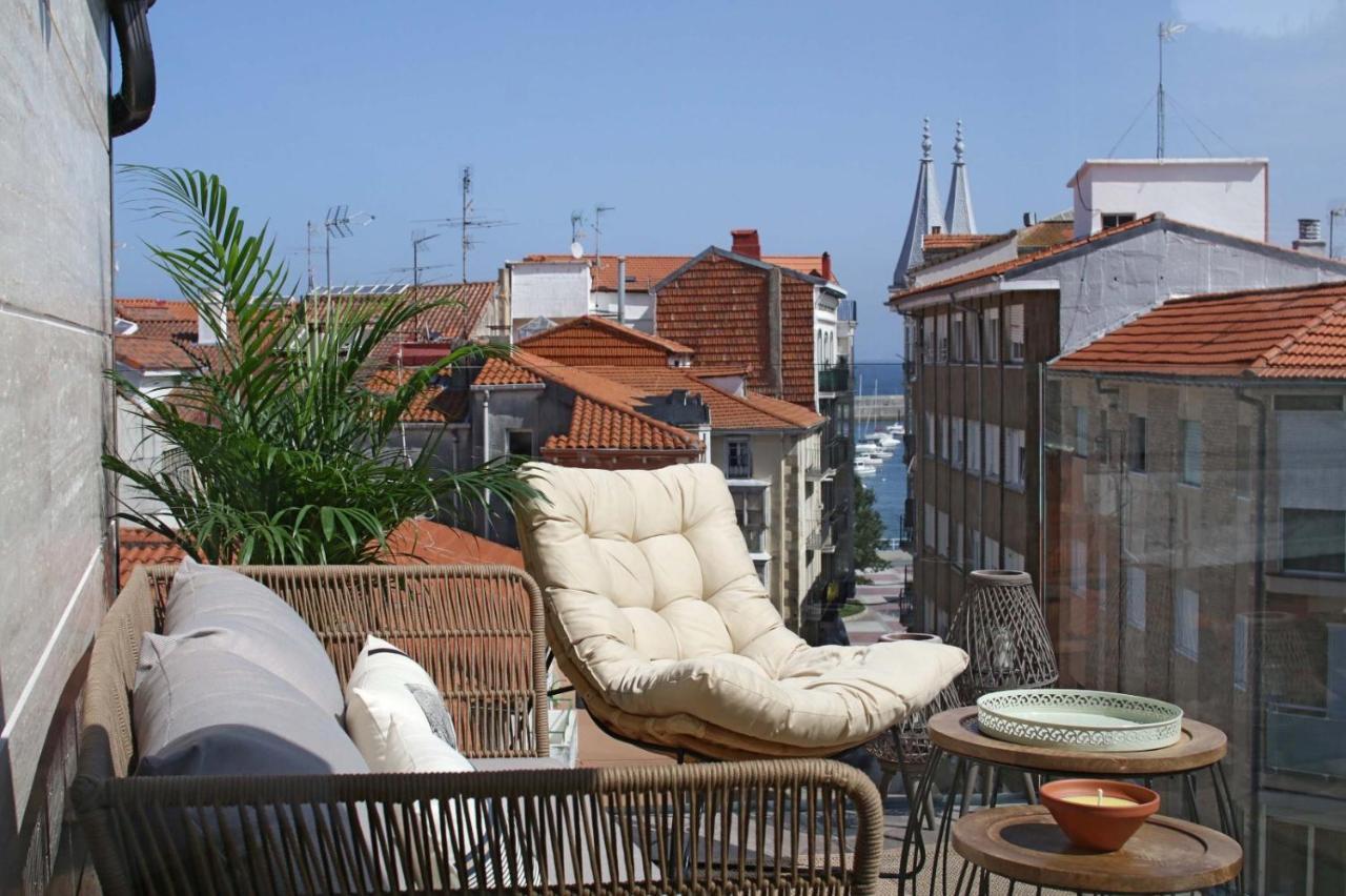 Exclusivo Atico En El Centro De Castro Urdiales Apartment Bagian luar foto